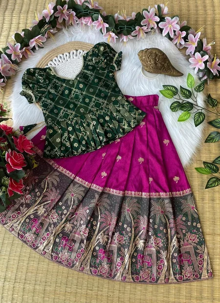 Ajd 8152 Heavy Nilon Dola Silk Lehenga With Blouse Best Wholesale Shop In Surat